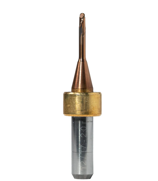 imes-icore® T2/T7 Radius Milling Tool, Two Blades, 2.0 mm diameter| 6.0 mm shaft- Proto3000 Online Store 
