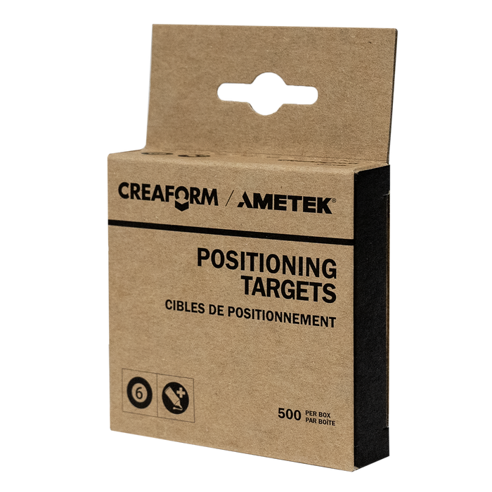 CREAFORM Positioning Targets, 6mm, Black Contour, High Adhesive ...