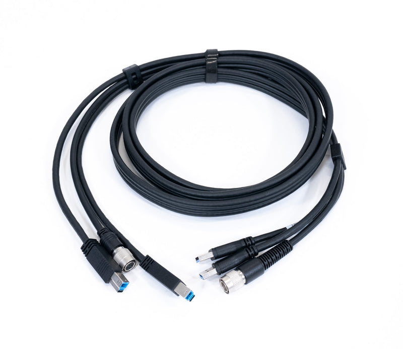 USB 3.0 cable (2.4m) for C-Track and C-Track Elite 3D Scanner from Creaform