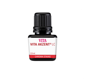 Image shows VITA AKZENT LC CHROMA STAINS, 2.5 ml bottle for dental restorations