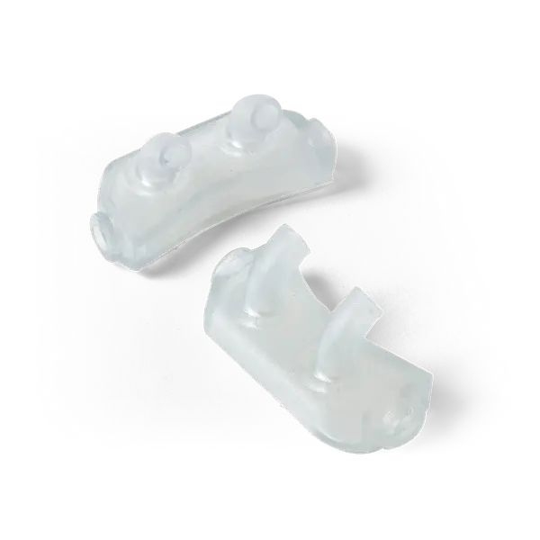 Image shows medical part 3D-printed with BioMed Flex 80A Resin