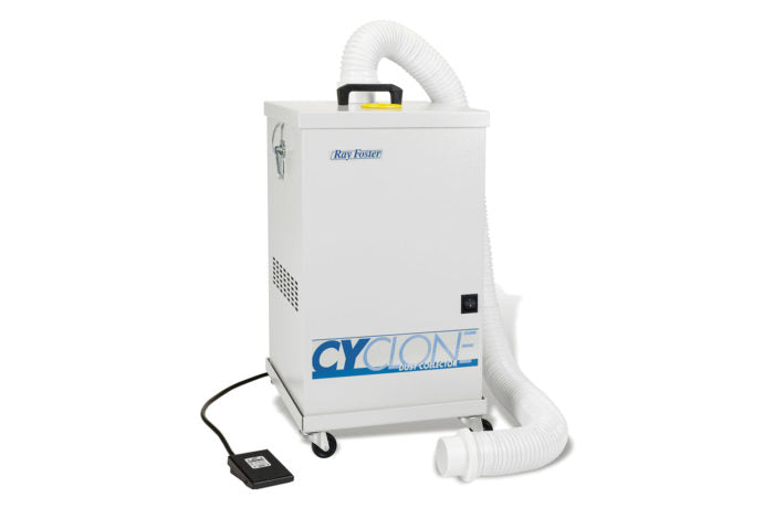 Deluxe Cyclone Dust Collector with Hose Foot Switch & Cart - Proto3000 Online Store