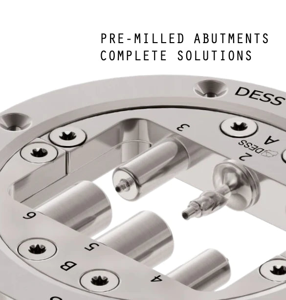 DESS® Starterkit Pre-milled Abutments with Six (6) Prefaces - Proto3000 Online Store