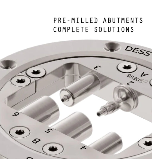 DESS® Starterkit Pre-milled Abutments with Six (6) Prefaces - Proto3000 Online Store 