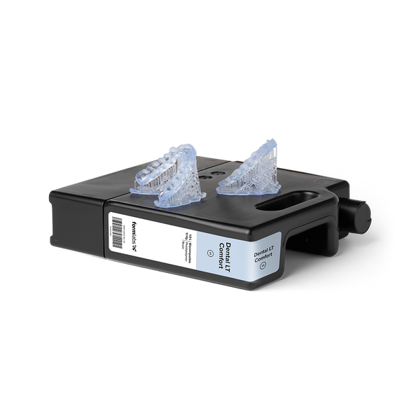 Image shows Formlabs Dental LT Comfort resin cartridge