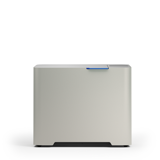 Front view of Formlabs Form Wash L automated SLA resin cleaning station with the lid closed