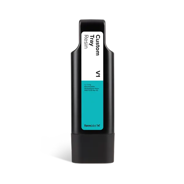 Formlabs Custom Tray Resin cartridge for dental 3D printing