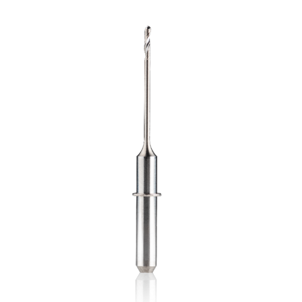 Single tooth milling radius cutters for wax and plastics vhf dental milling tool