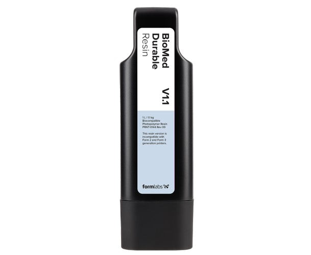 Image of Formlabs BioMed Durable Resin Cartridge for Form 4 or Form 4B printers