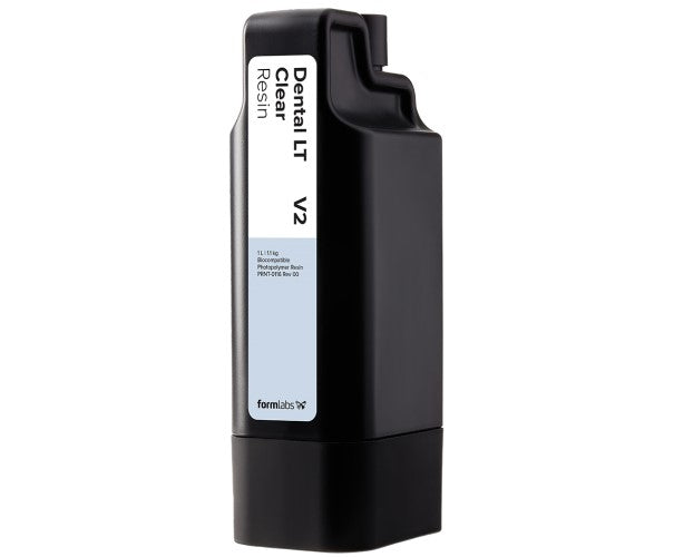 Image of Formlabs Dental LT Clear V2 Resin for Form 4B 3D printers