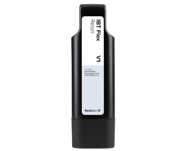 Image of Formlabs IBT Flex Dental Resin for Form 4B 3D printers