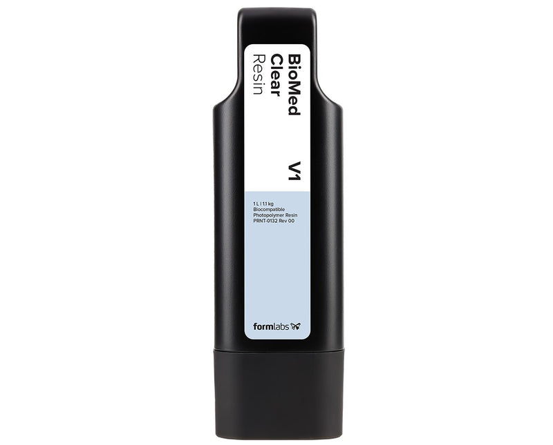 Image of Formlabs BioMed Clear Resin Cartridge for Form 4B 3D Printers