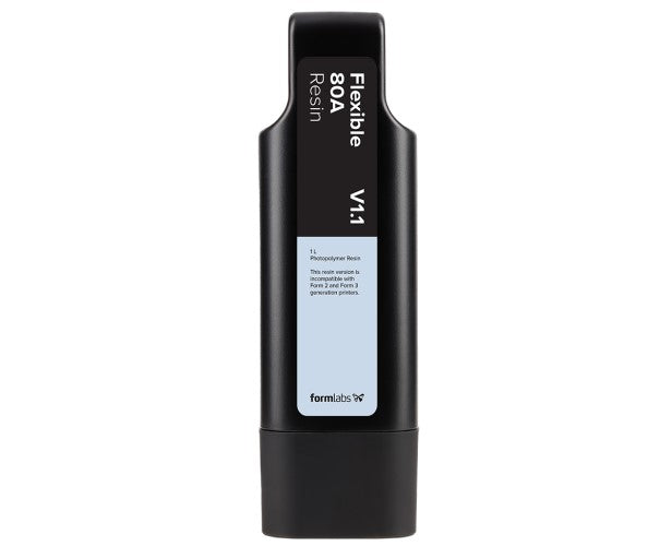 Image of Formlabs Flexible 80A Resin V1.1  cartridge for Form 4 mSLA 3D printer
