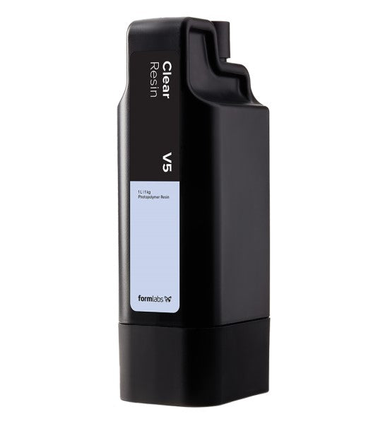 Formlabs Clear V.5 Resin for Form 4 SLA 3D printer