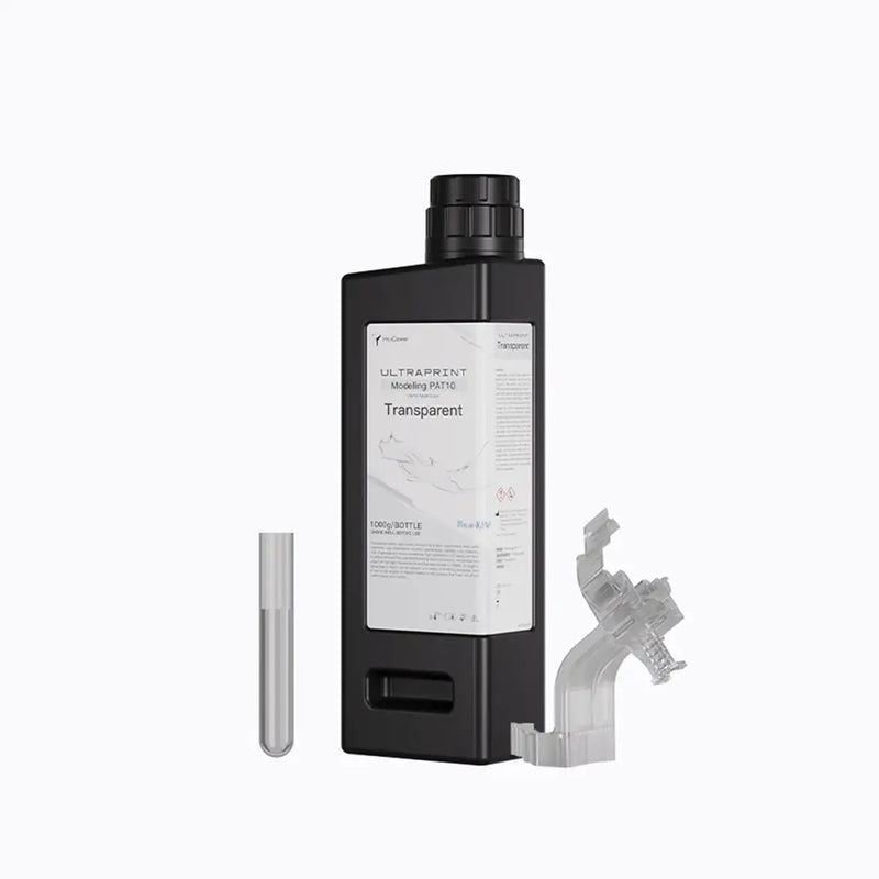 Image shows a cartridge of UltraPrint-Modeling PAT10 Transparent Resin