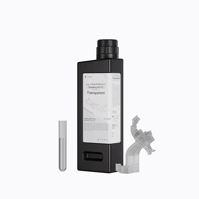 Image shows a cartridge of UltraPrint-Modeling PAT10 Transparent Resin