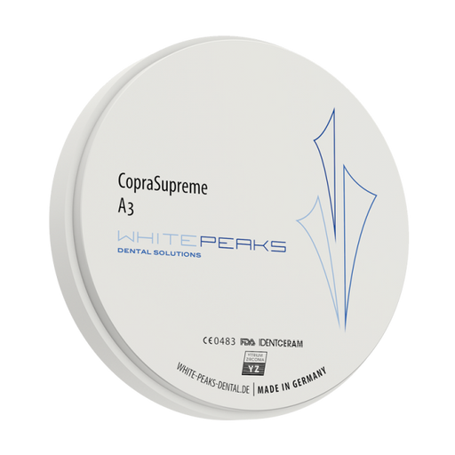 CopraSupreme White & Precoloured, Zirconia | HT, 98 mm - Proto3000 Online Store 