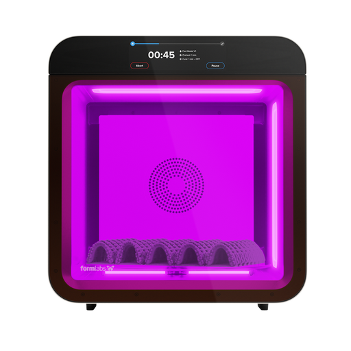 Formlabs Form Cure L V2 large-scale UV resin curing station for Form 4L and 3L series printers.