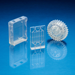 Image shows a 3D printed parts produced on Formlabs SLA 3D printers with Formlabs Clear resin