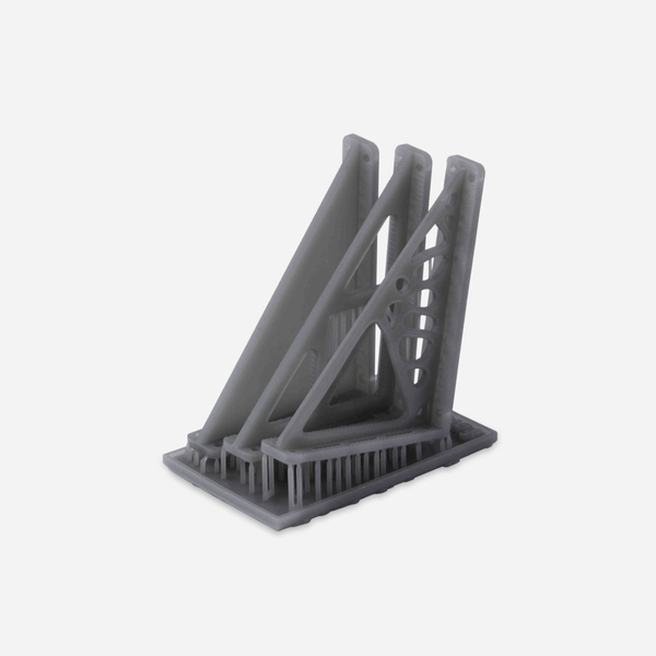 Image shows a manufacturing part 3D printed with Formlabs Draft Resin on Form 3  SLA 3D Printers