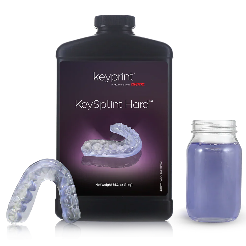 Keystone KeyPrint KeySplint Hard for Splints and Occlusal Guards ...