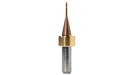 imes-icore® T4/T9 Radius Dental Milling Tool, Two Blades, 1.0 mm diameter| 6.0 mm shaft- Proto3000 Online Store 