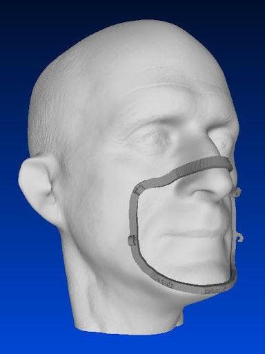 3D Printed Face Mask Fitter - Proto3000 Online Store